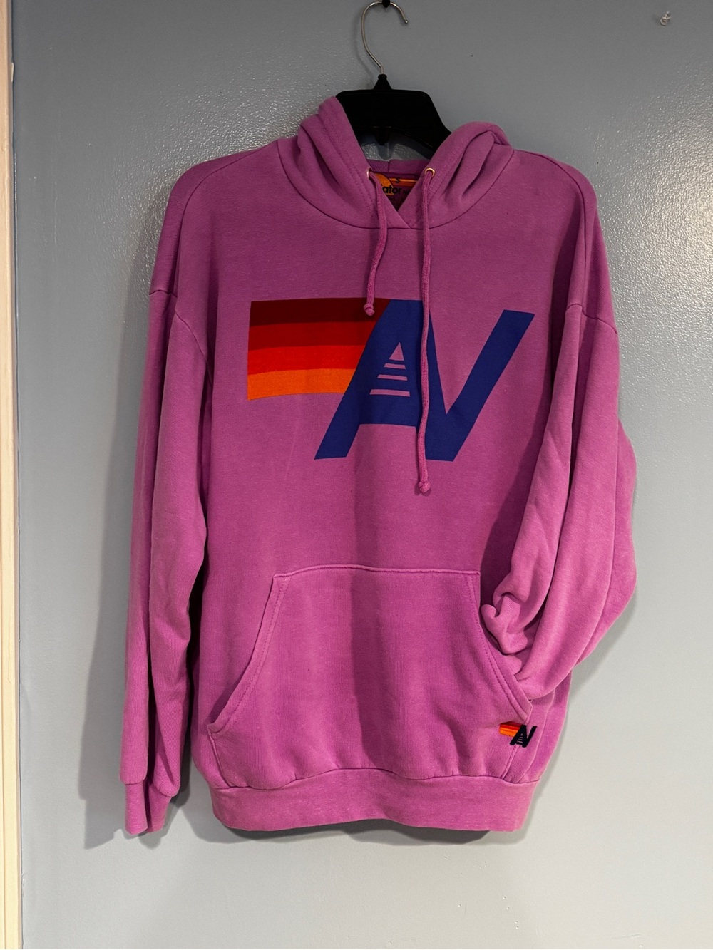 Aviator Nation Logo Hoodie Small